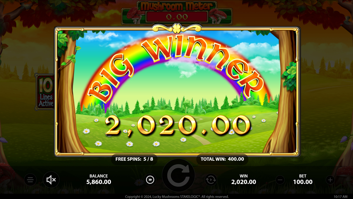 Lucky Mushrooms Deluxe screenshot
