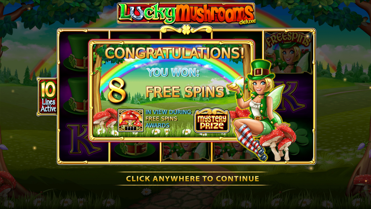 Lucky Mushrooms Deluxe screenshot