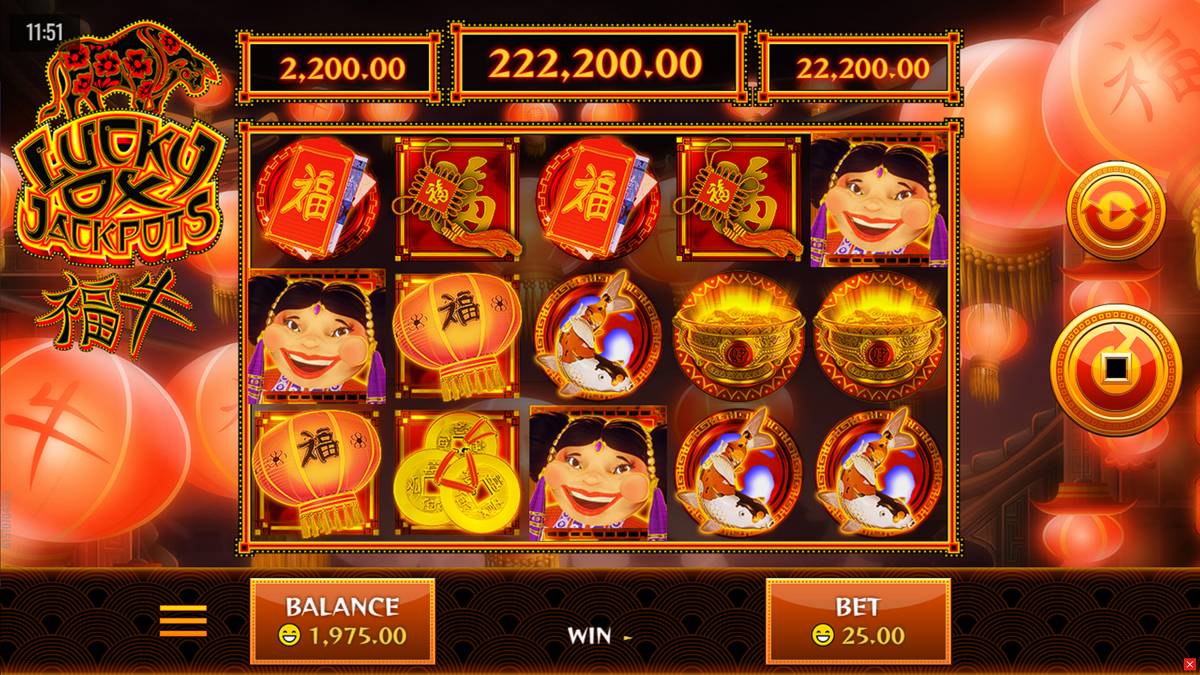 Lucky Ox Jackpots screenshot