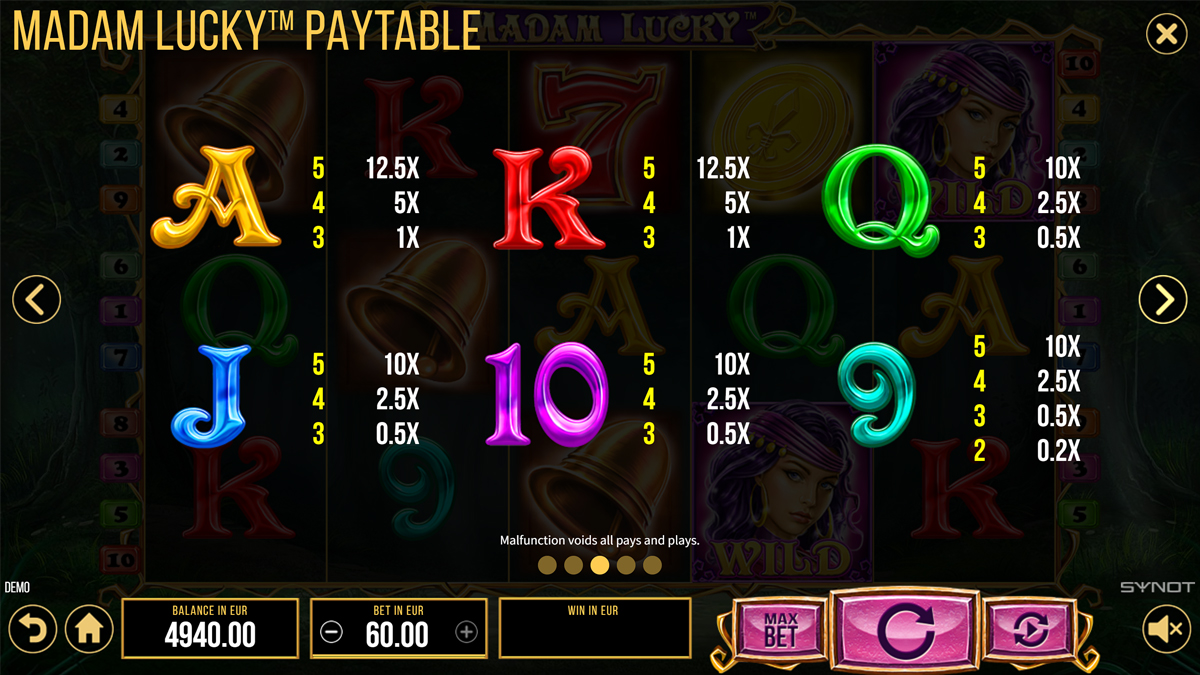 Madam Lucky screenshot