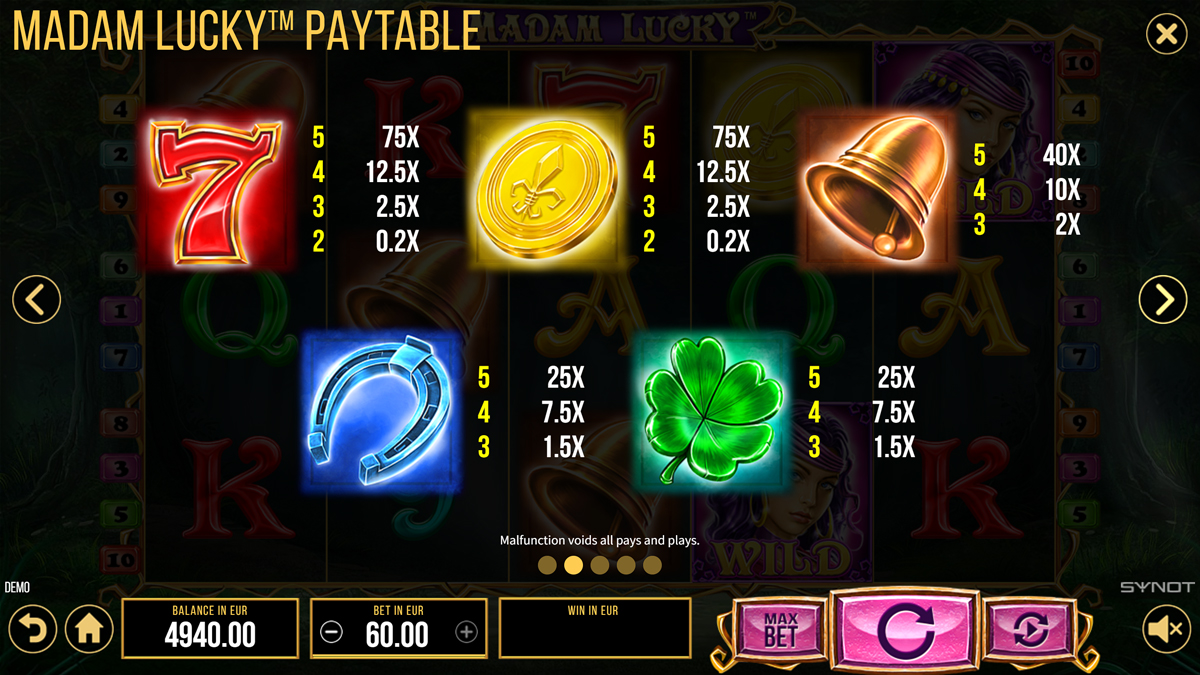 Madam Lucky screenshot