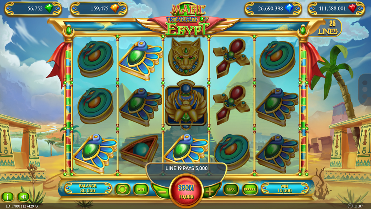 Magic Treasures of Egypt screenshot