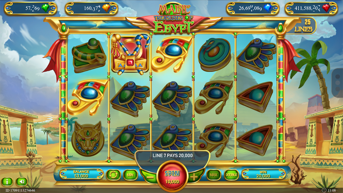 Magic Treasures of Egypt screenshot