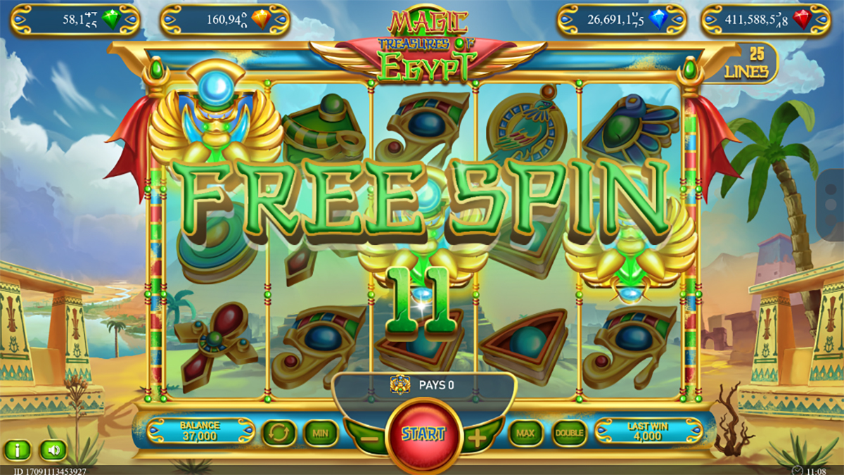 Magic Treasures of Egypt screenshot