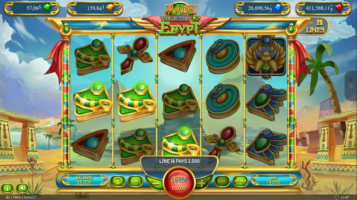 Magic Treasures of Egypt screenshot