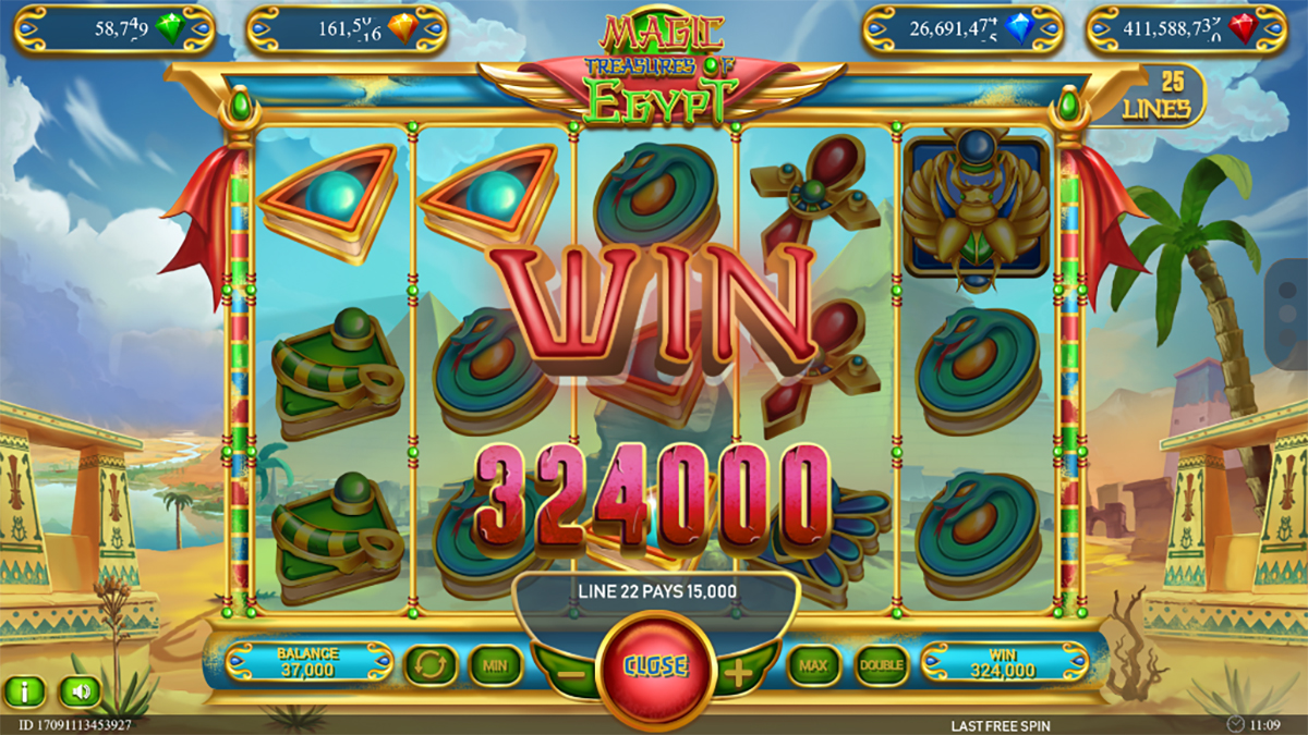 Magic Treasures of Egypt screenshot