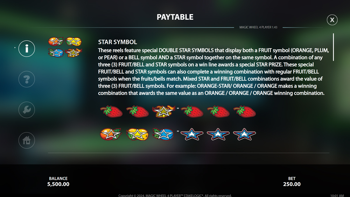 Magic Wheel 4 Player screenshot