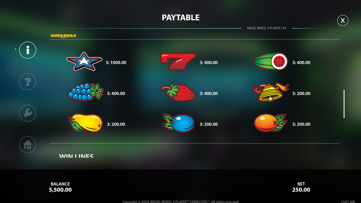 Magic Wheel 4 Player screenshot