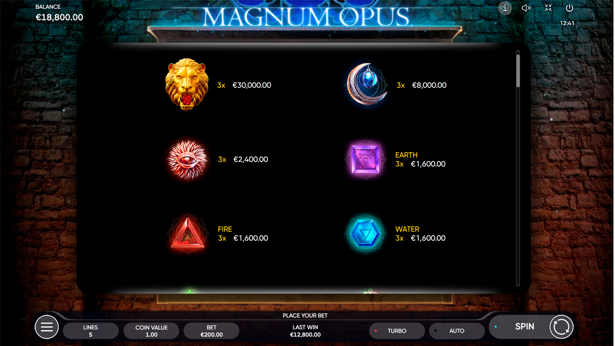 Magnum Opus screenshot