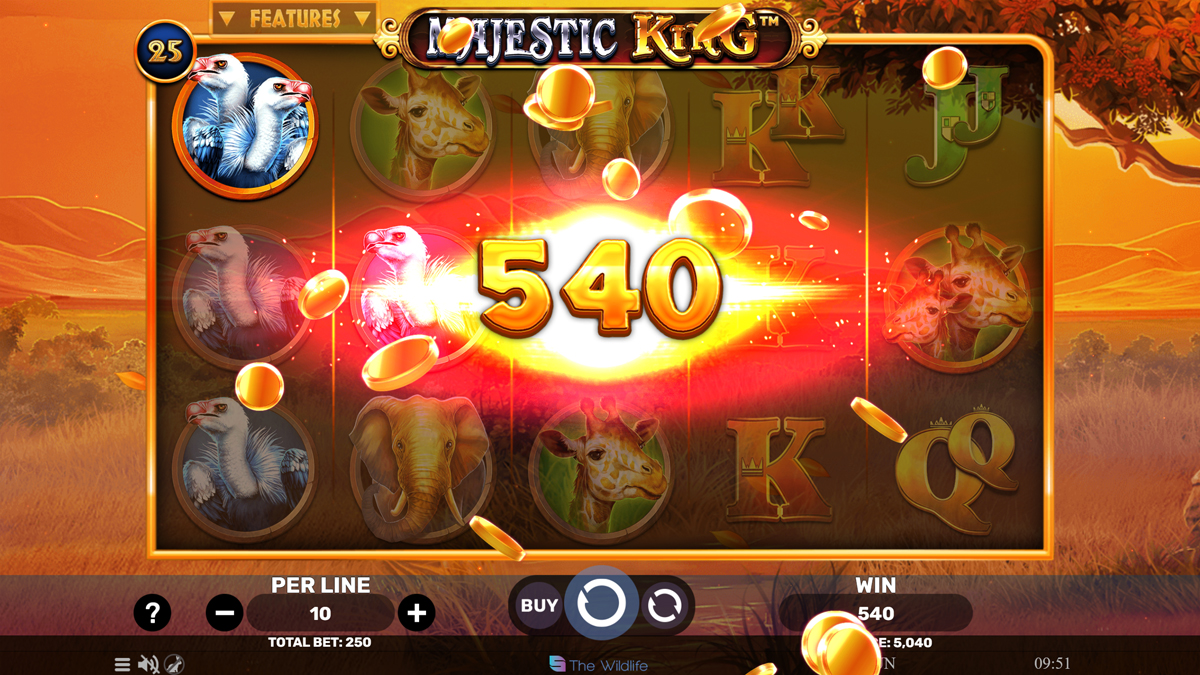 Majestic King screenshot
