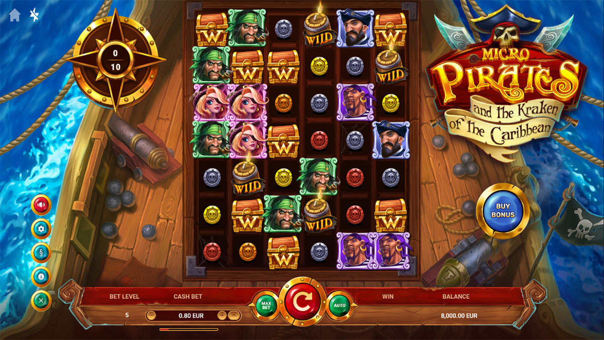 Micropirates and the Kraken of the Caribbean screenshot