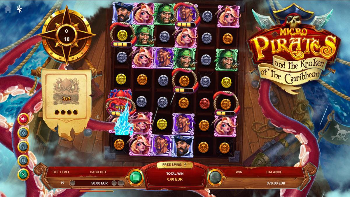 Micropirates and the Kraken of the Caribbean screenshot