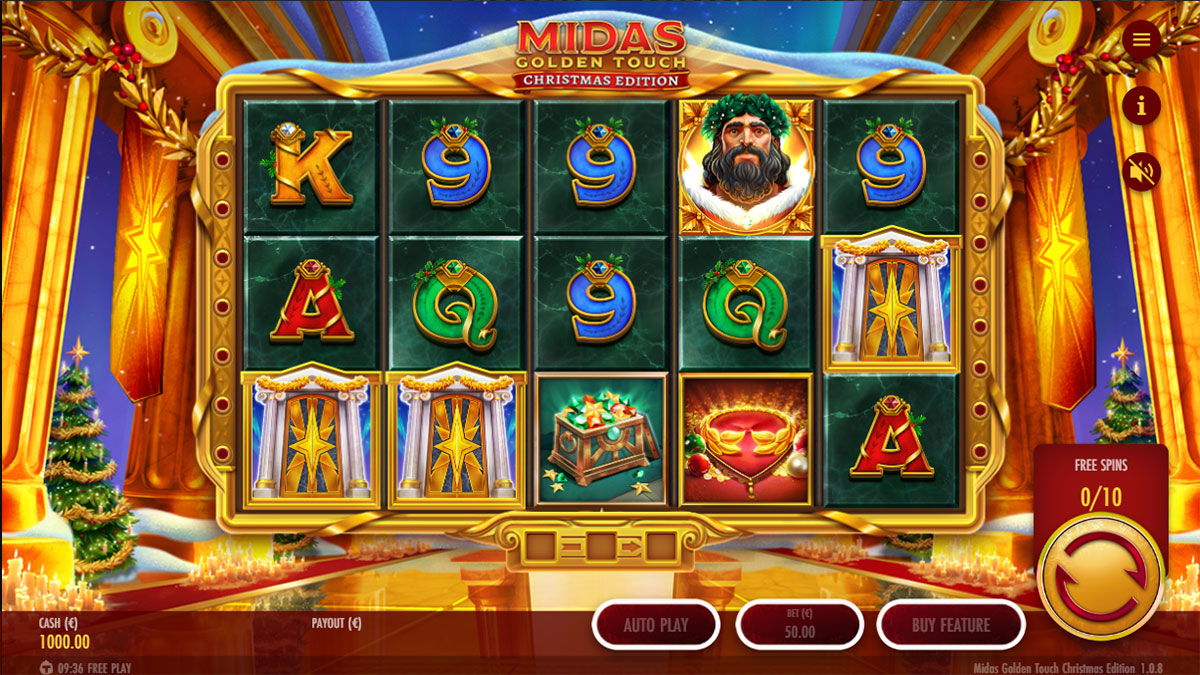 Midas Golden Touch Christmas Edition screenshot
