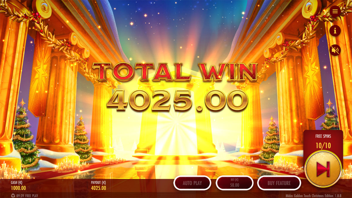 Midas Golden Touch Christmas Edition screenshot