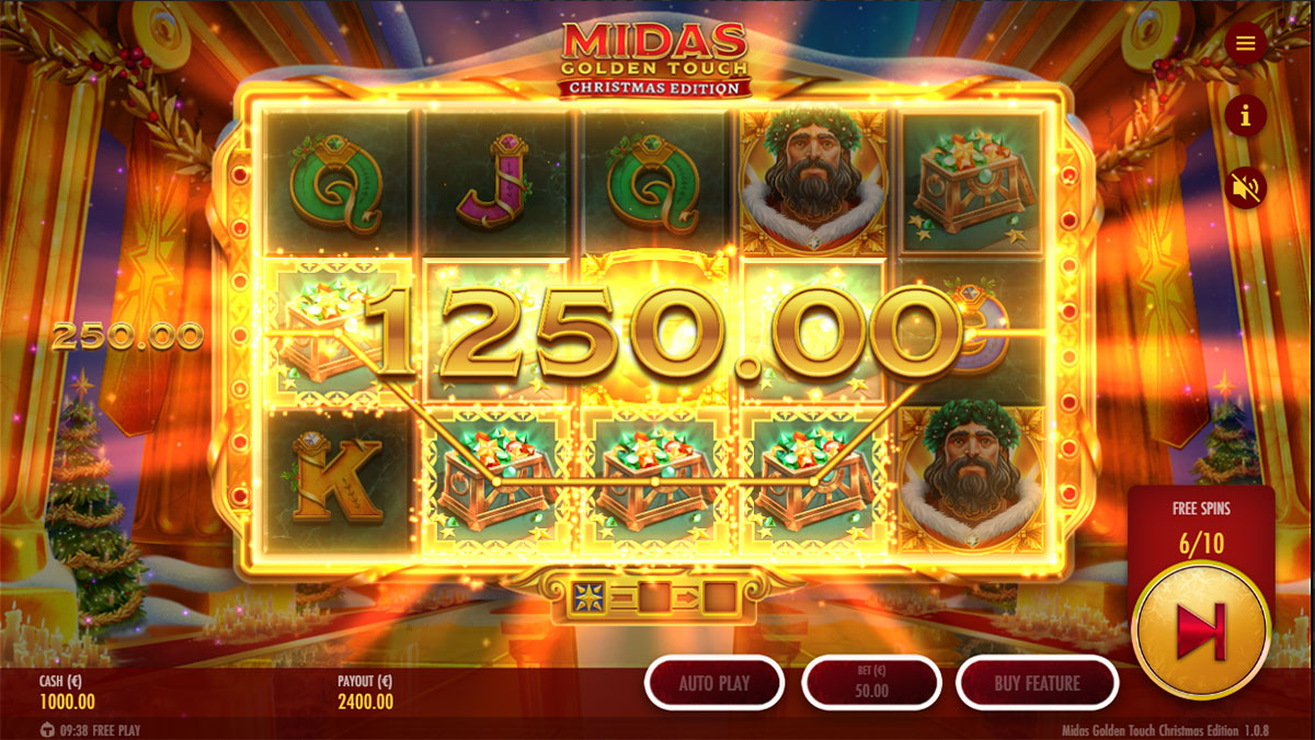 Midas Golden Touch Christmas Edition screenshot