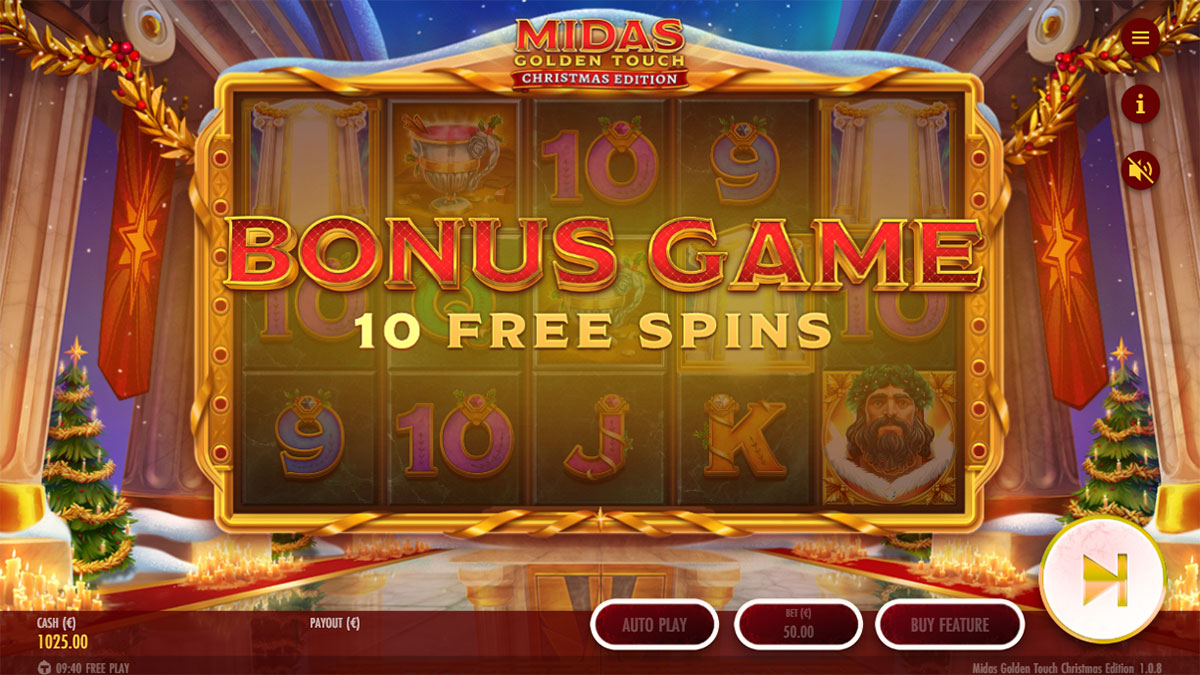 Midas Golden Touch Christmas Edition screenshot