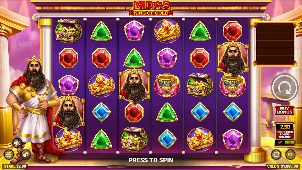 Midas King of Gold screenshot
