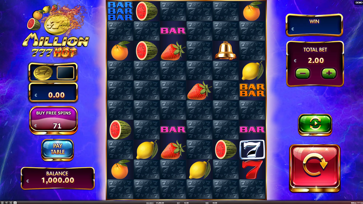 Million 777 Hot screenshot