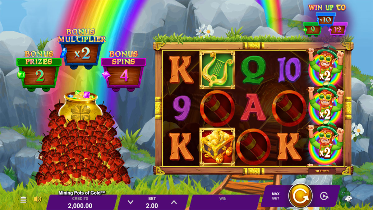 Mining Pots of Gold screenshot
