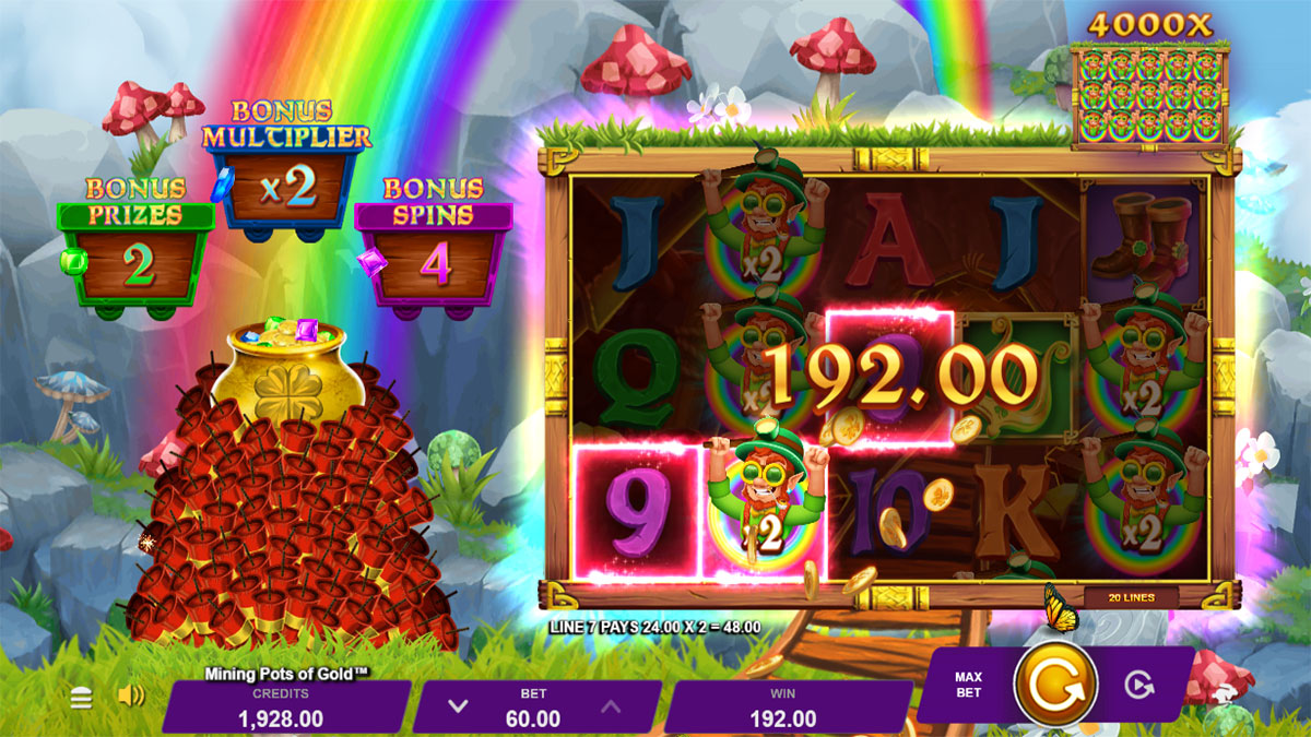 Mining Pots of Gold screenshot