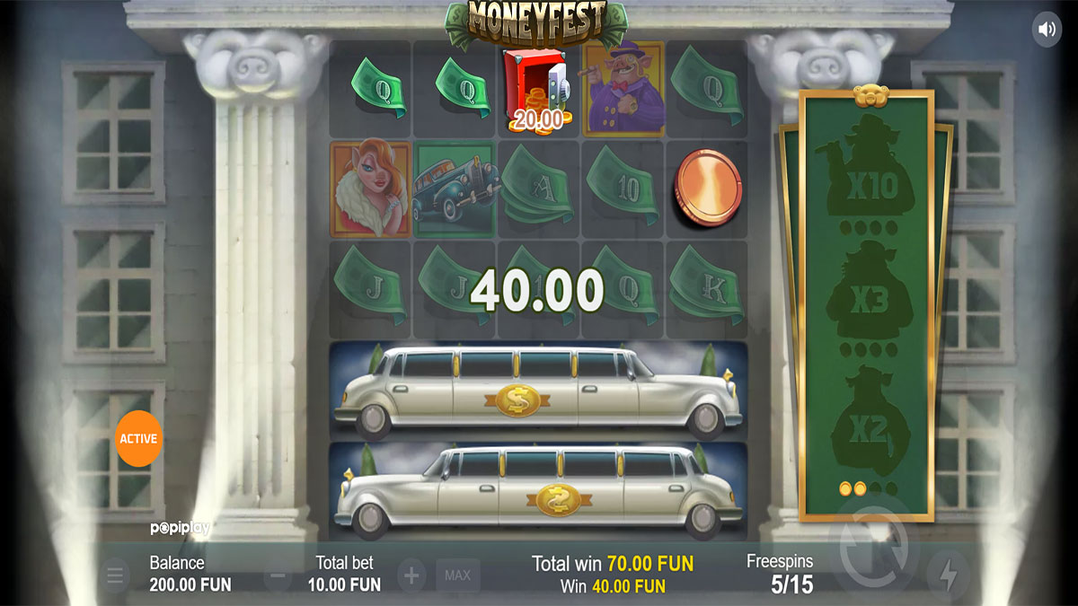 Moneyfest screenshot