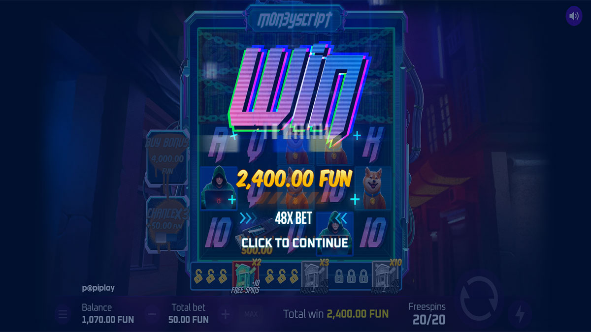 MoneyScript screenshot
