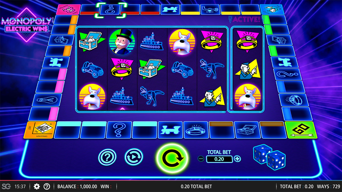 Monopoly Electric Wins screenshot