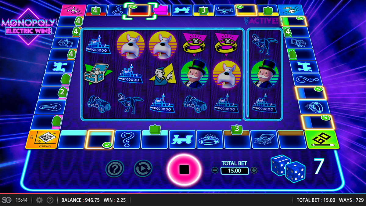 Monopoly Electric Wins screenshot
