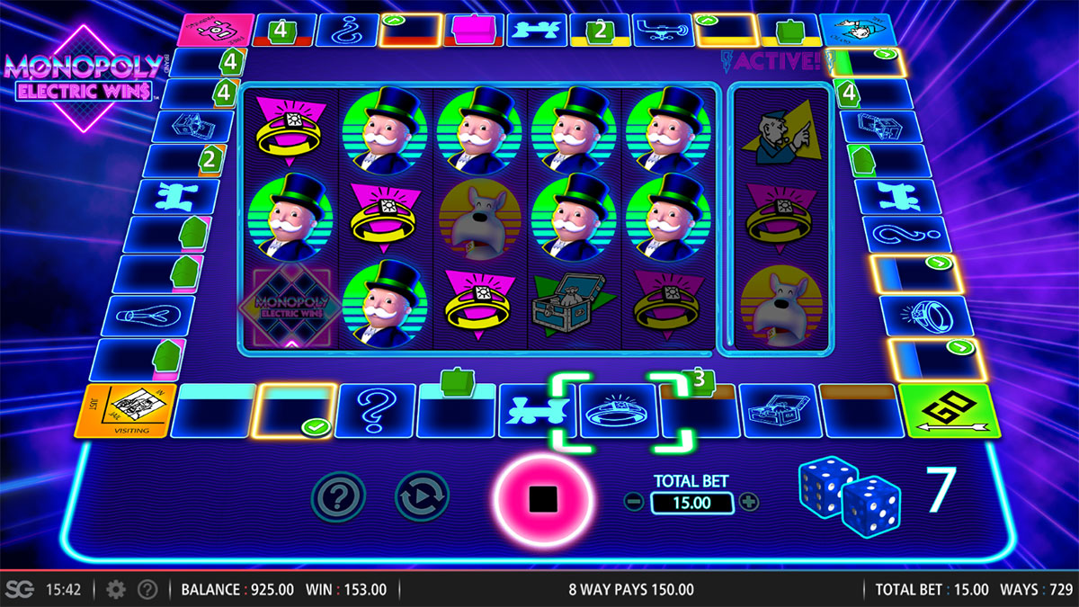 Monopoly Electric Wins screenshot