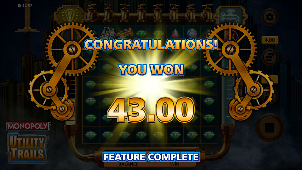 Monopoly Utility Trails screenshot