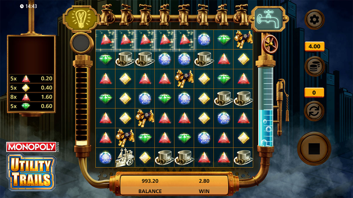 Monopoly Utility Trails screenshot