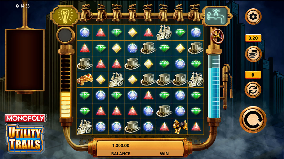 Monopoly Utility Trails screenshot