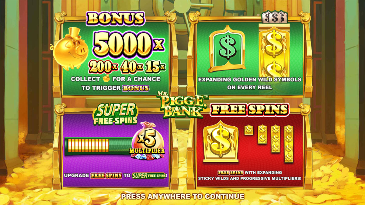 Mr. Pigg E. Bank screenshot