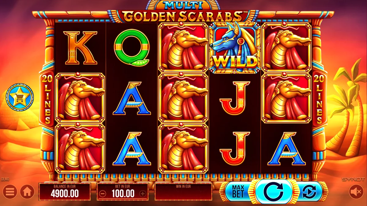 Multi Golden Scarabs screenshot