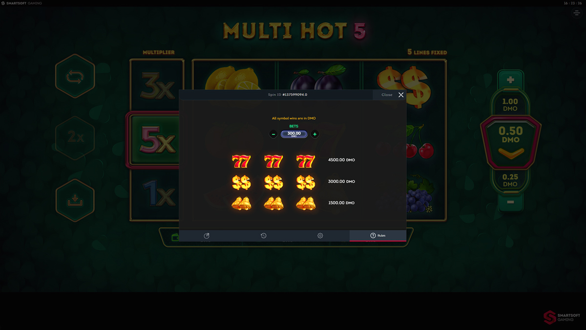 Multi Hot 5 screenshot