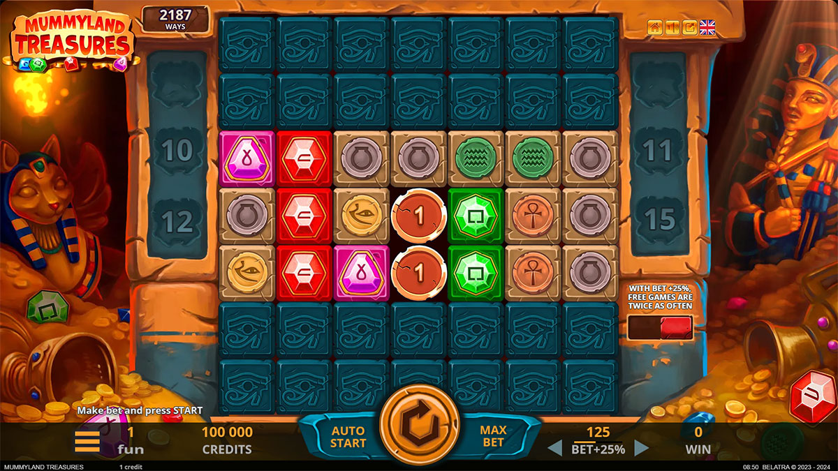 Mummyland Treasures screenshot