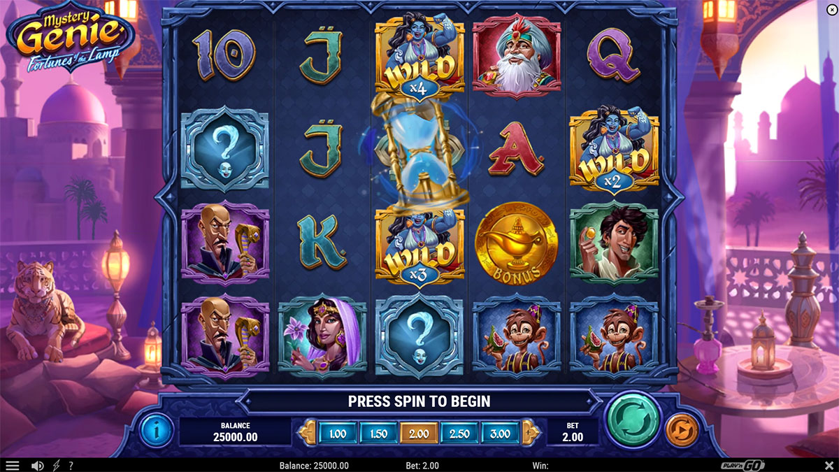 Mystery Genie Fortunes of the Lamp screenshot