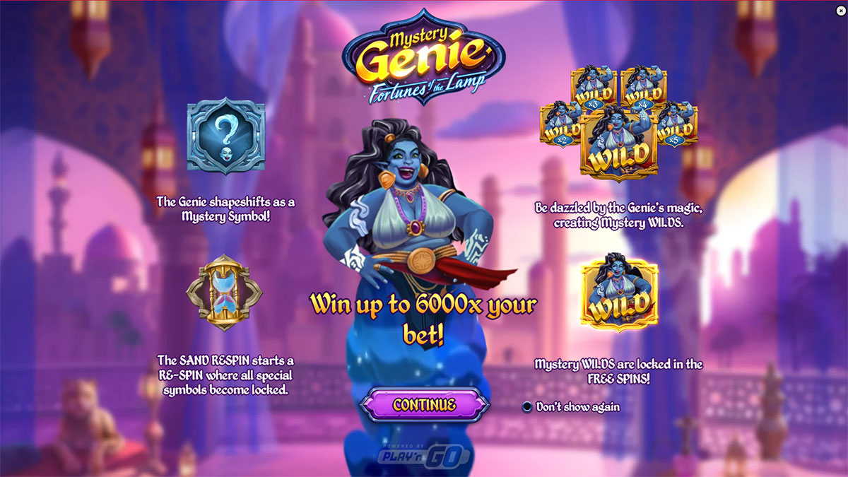 Mystery Genie Fortunes of the Lamp screenshot