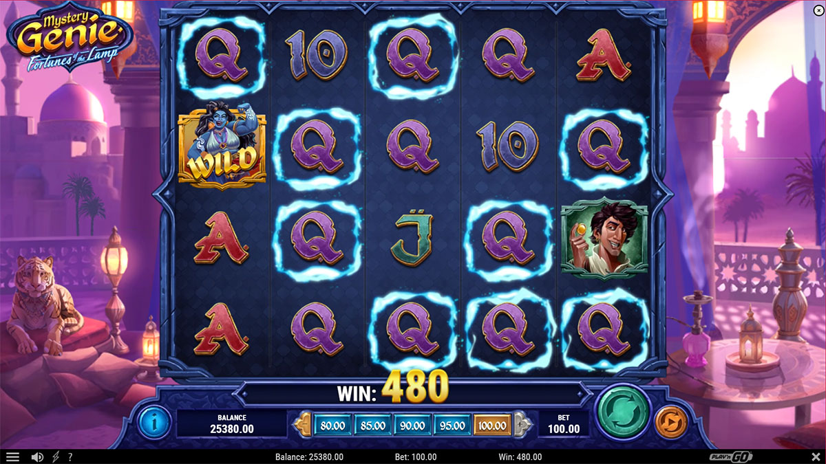 Mystery Genie Fortunes of the Lamp screenshot