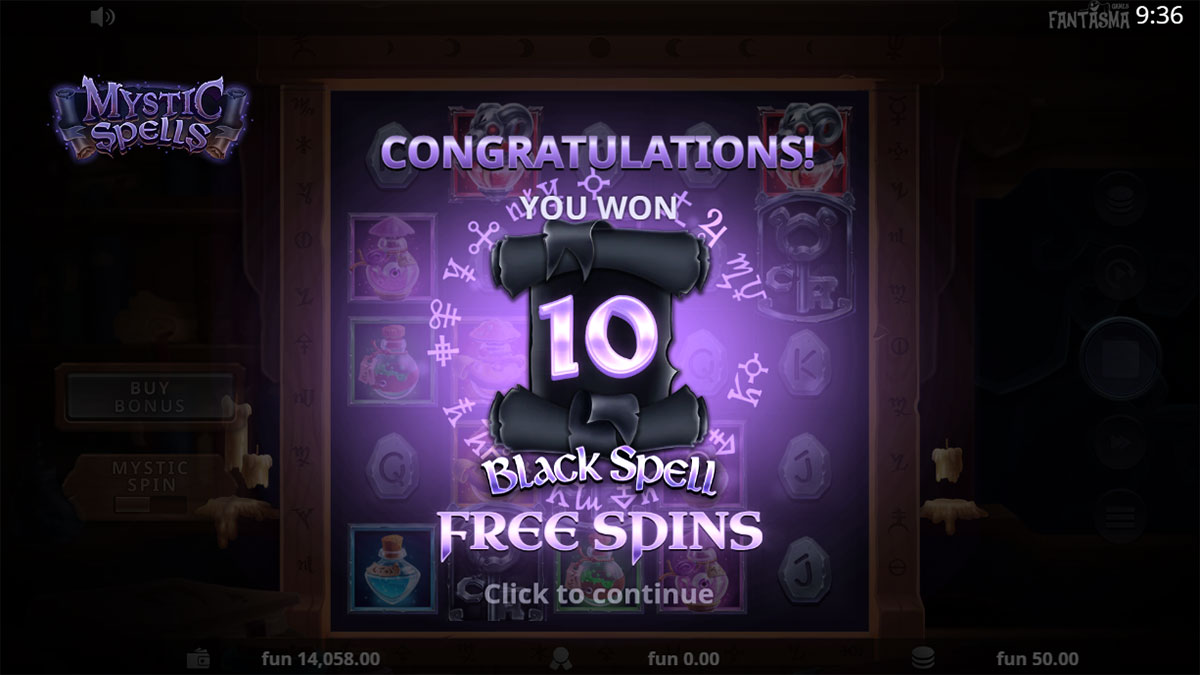 Mystic Spells screenshot