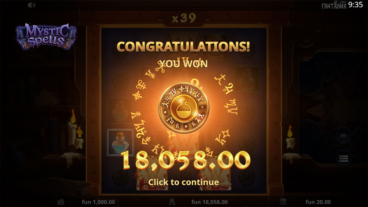 Mystic Spells screenshot