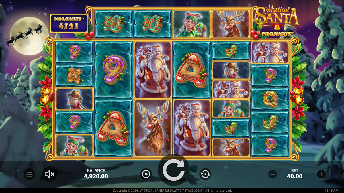 Mystical Santa Megaways screenshot
