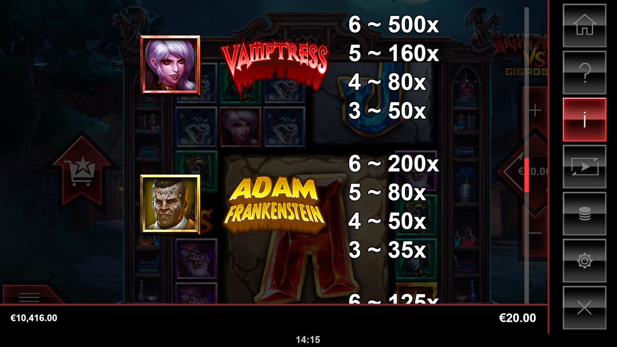 Nightmares vs GigaBlox screenshot