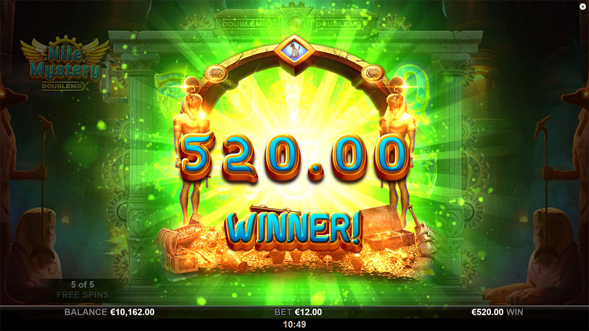Nile Mystery DoubleMax screenshot
