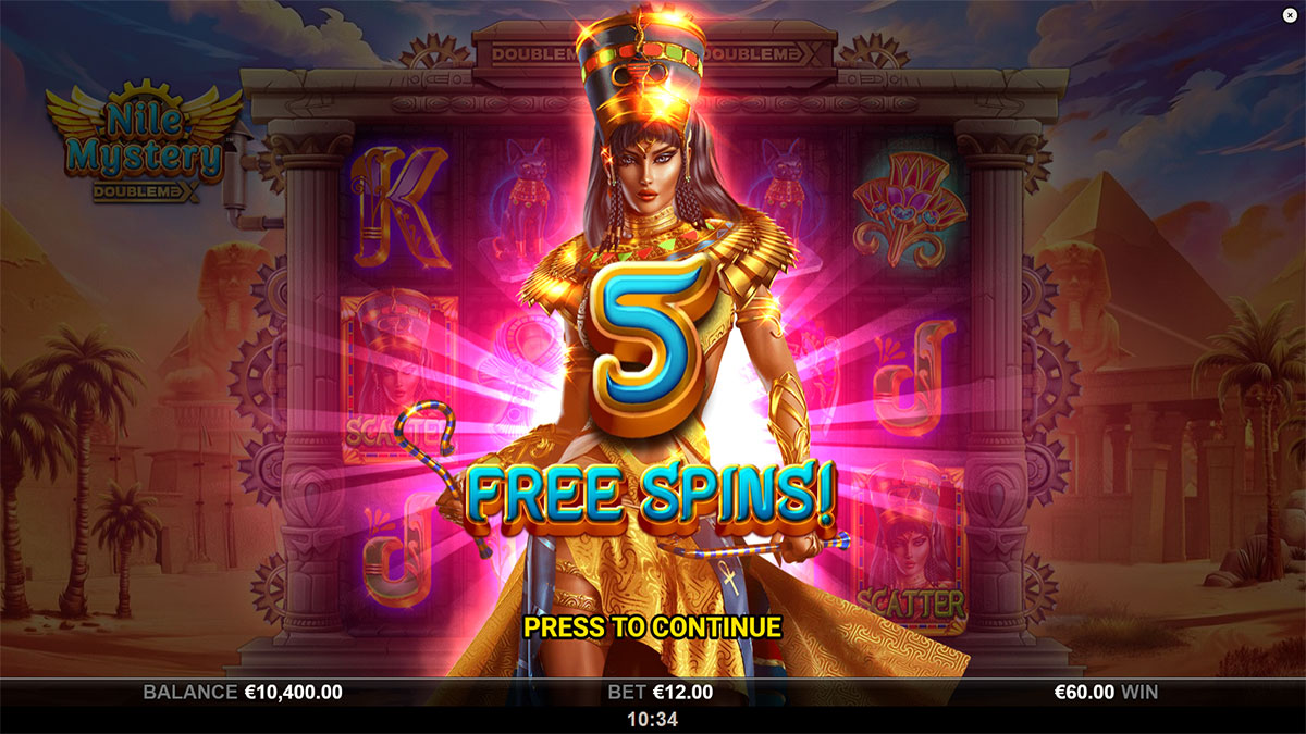 Nile Mystery DoubleMax screenshot