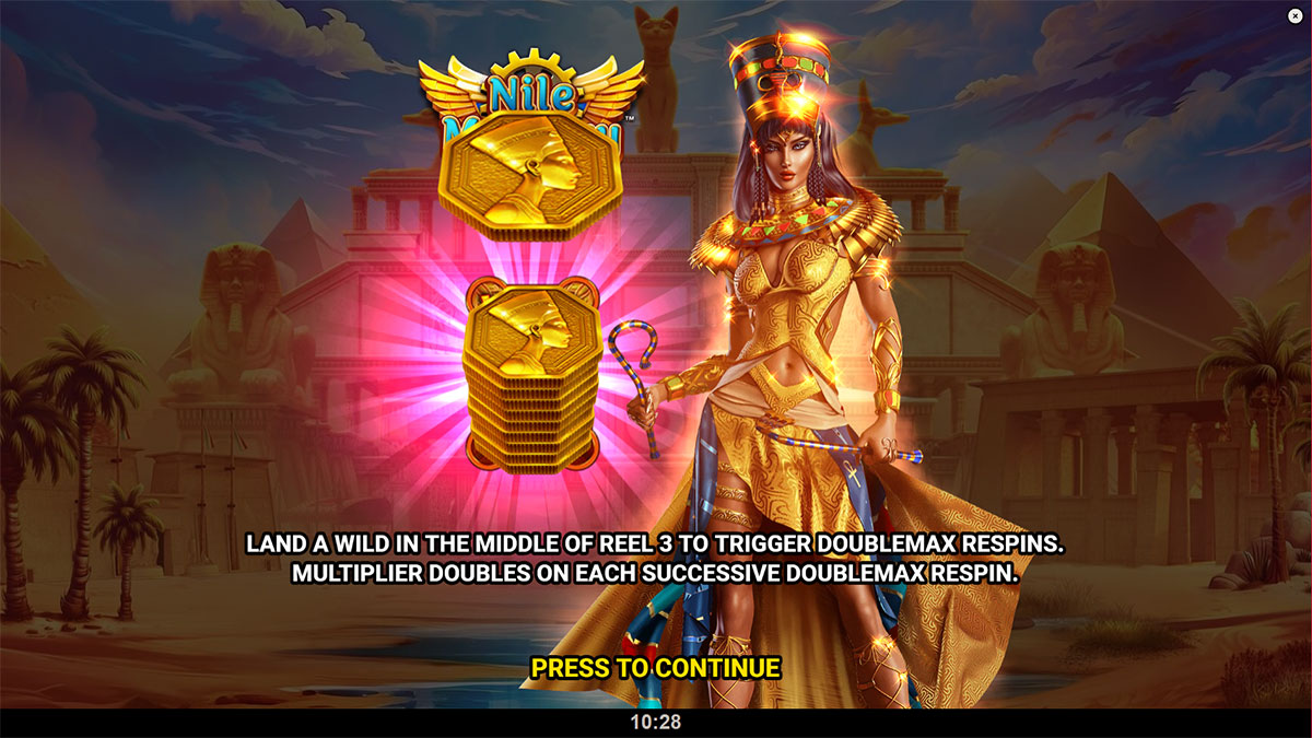 Nile Mystery DoubleMax screenshot