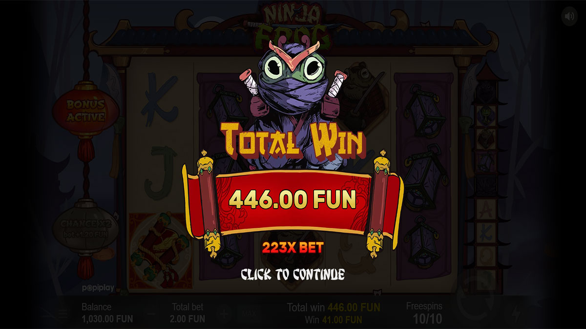 Ninja Frog screenshot