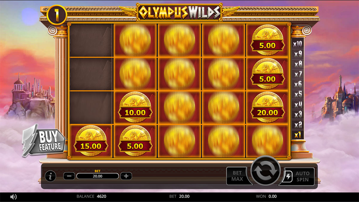 Olympus Wilds screenshot