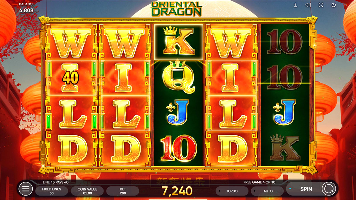 Oriental Dragon screenshot