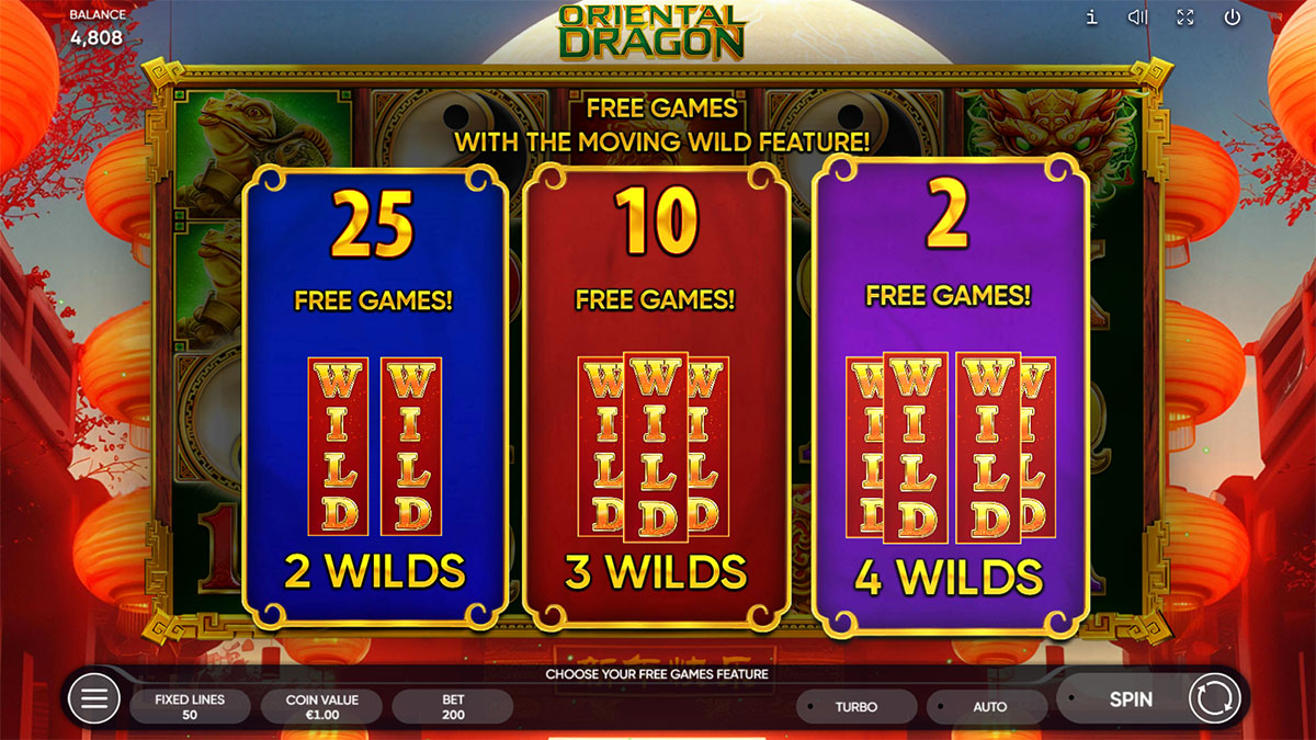 Oriental Dragon screenshot
